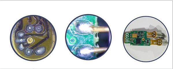 光通信FPC软板与光器件焊接, PCB硬板与光器件焊接图示 光通信FPC软板与光器件焊接, PCB硬板与光器件焊接图示