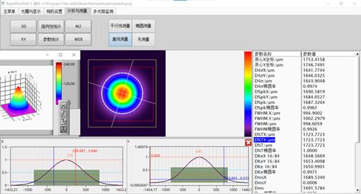 Beamfiler激光光斑阐发仪图二 Beamfiler激光光斑阐发仪图二
